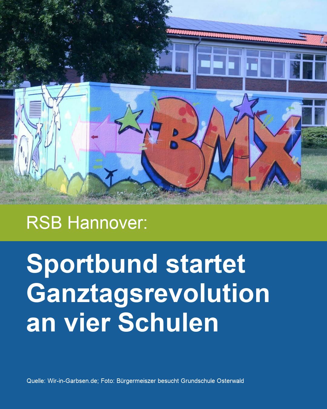 Sportbund startet Ganztagsrevolution an vier Schulen